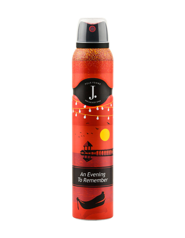 J. BODY SPRAY 200ML (EVENING)