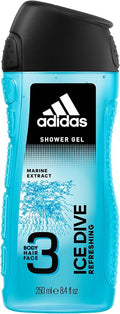 ADIDAS SHOWER GEL 250ML (ICE DIVE)