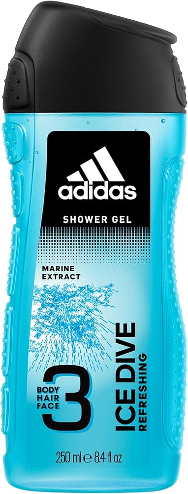 ADIDAS SHOWER GEL 250ML (ICE DIVE)