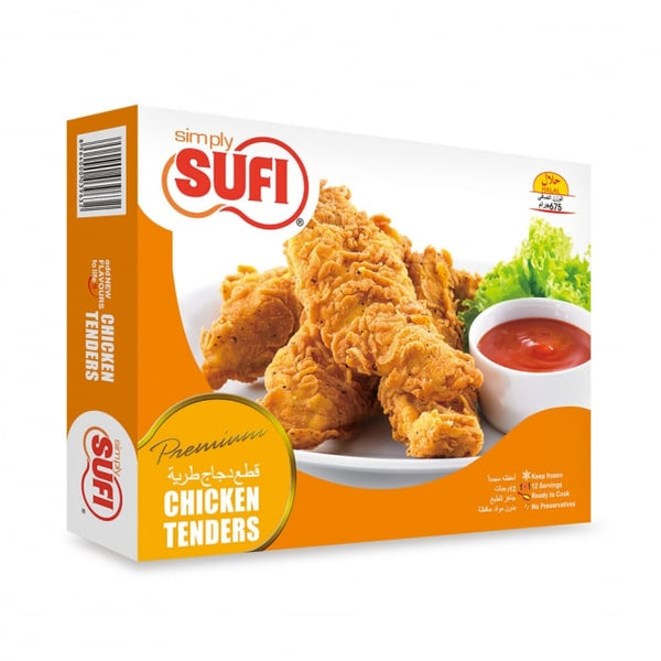 SUFI CHICKEN TENDERS 675GM