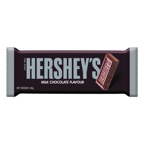 HESHEYS CHOCOLATE 40G (MILK)