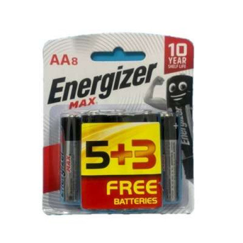 ENERGIZER MAX AA 5+3