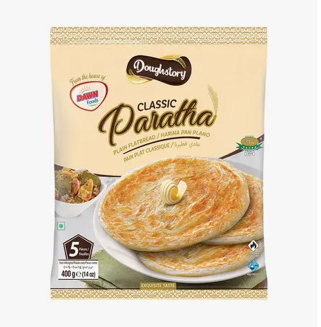 DOUGHSTORY PARATHA PLAIN 5S