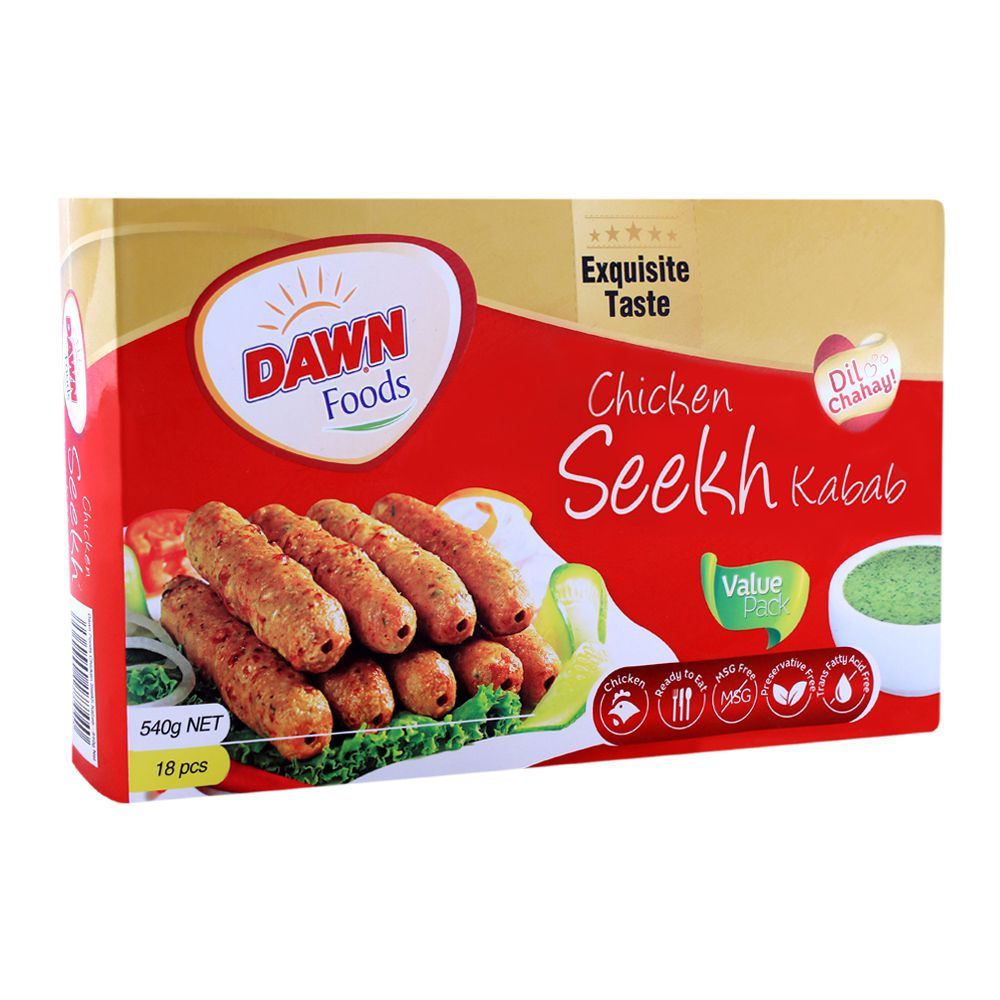 DAWN CHICKEN SEEKH KABAB 540G (ECO)