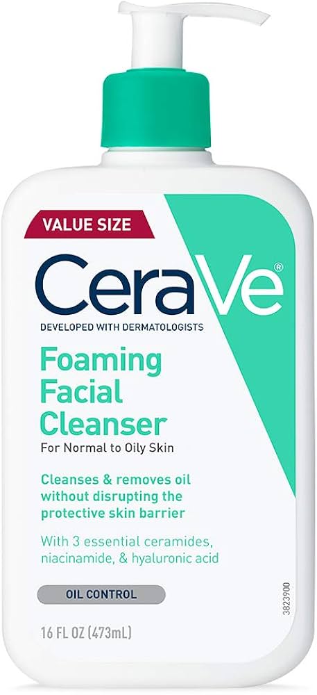 CERAVE FOAMING FACIAL CLEANSER 473ML