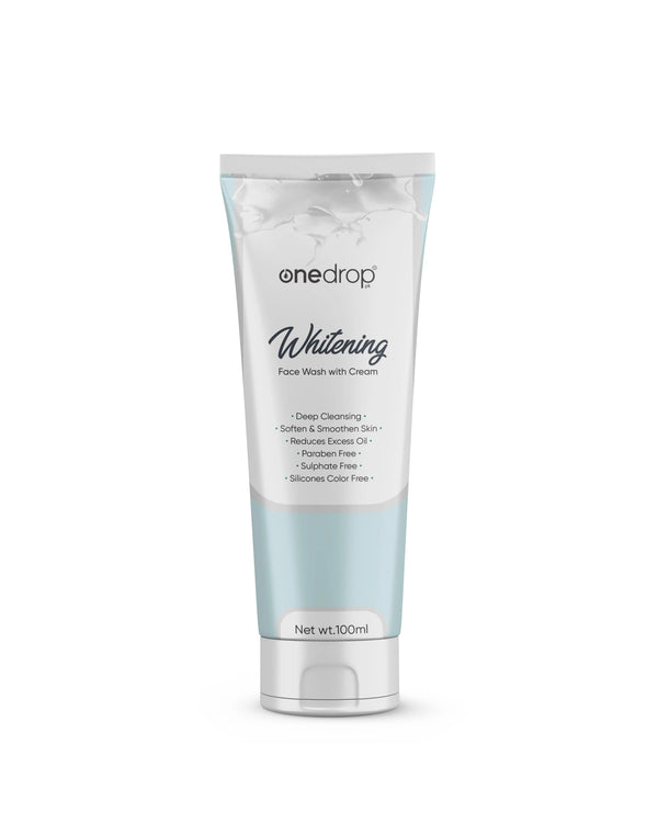 ONE DROP FACE WASH W CREAM 100ML