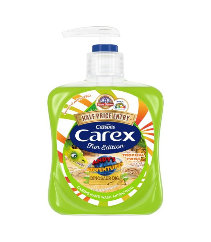 CAREX HAND WASH 250ML (TROPICAL TWIST)
