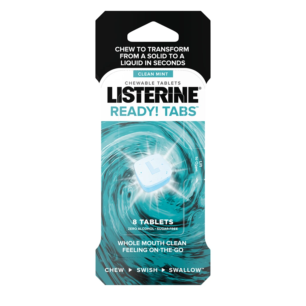 LISTERINE READY TABLETS 8S