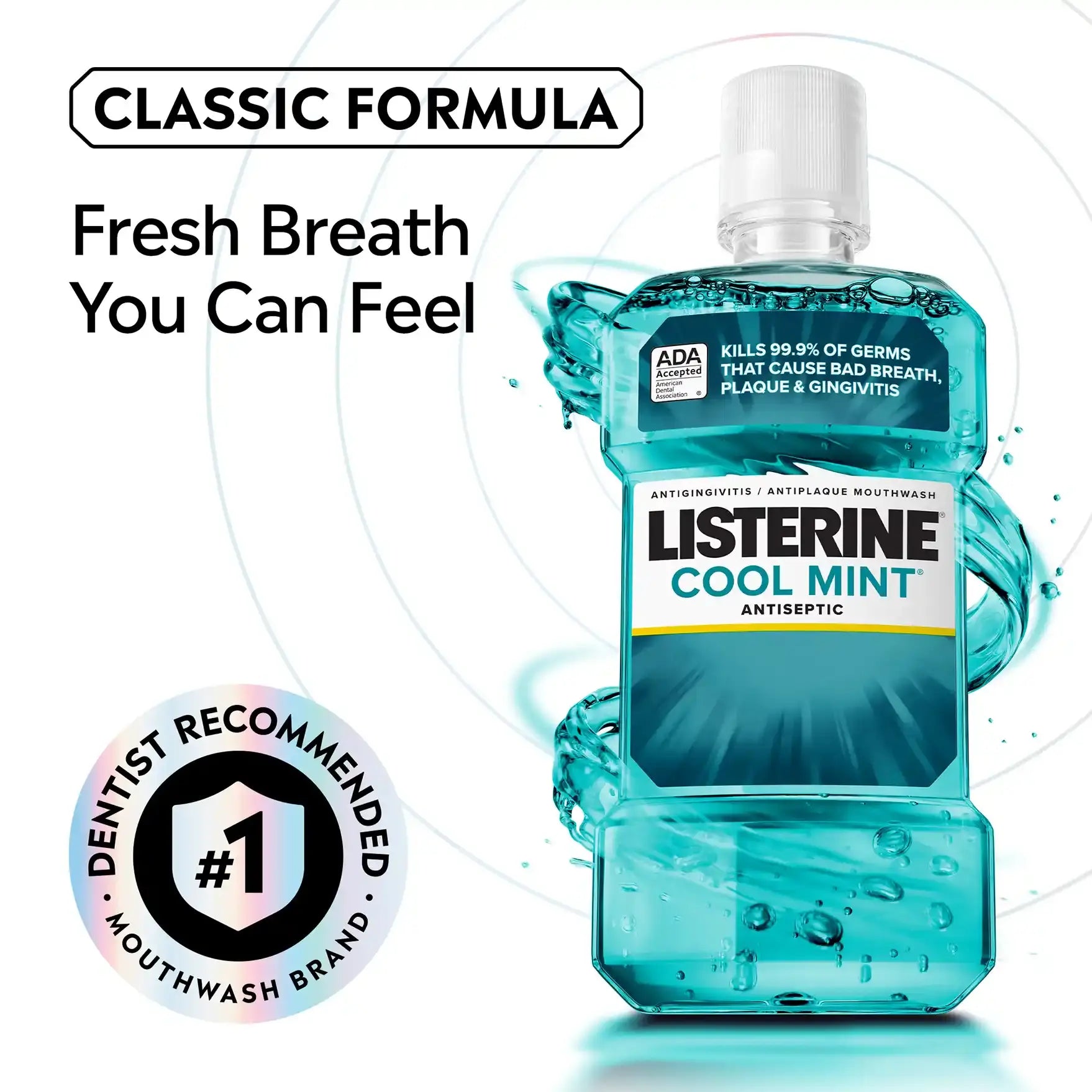 LISTERINE MOUTH WASH 250ML (COOL MINT)