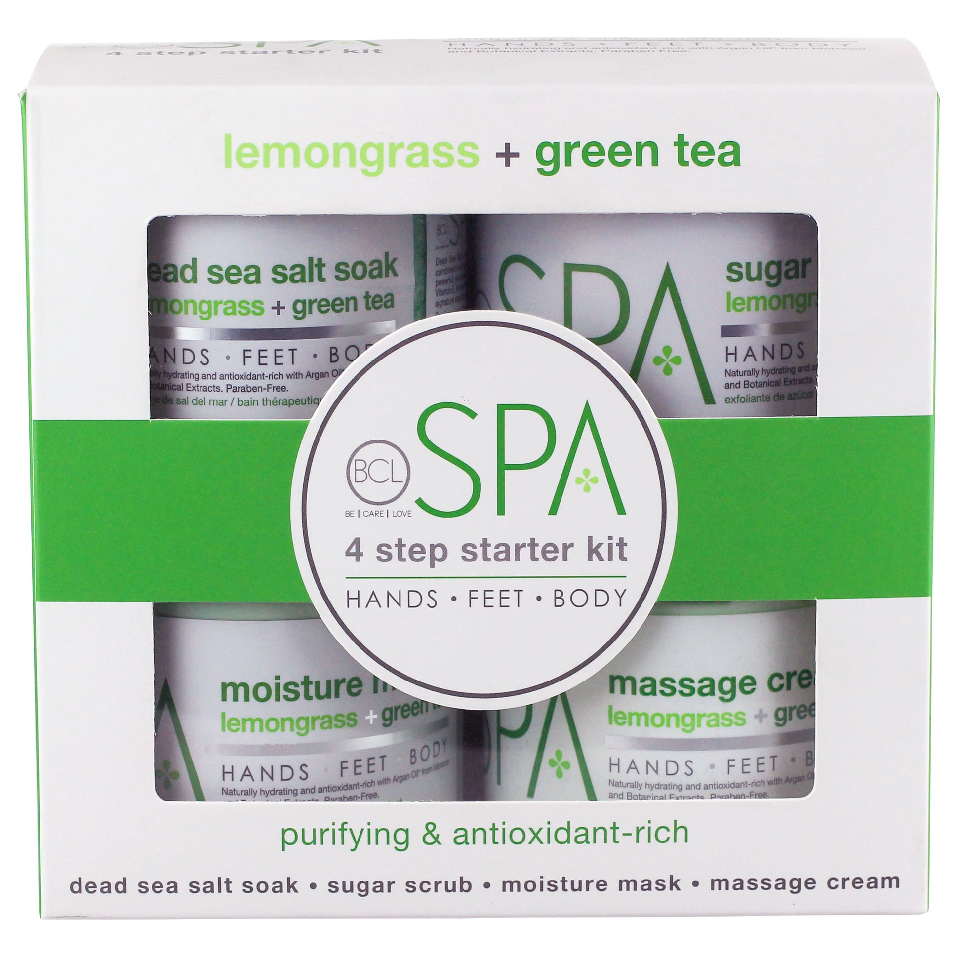 BCL SPA KIT 4S (LEMON GRASS +GREEN TEA)