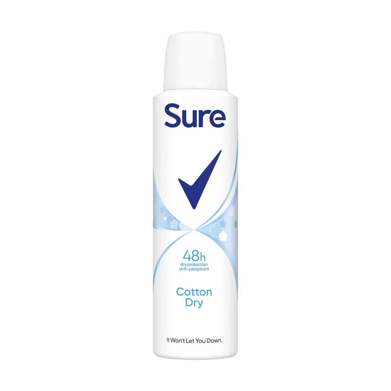SURE DEODRANT SPRAY 150ML (COTTON DRY)