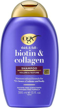 OGX SHAMPOO 385ML (BIOTIN)