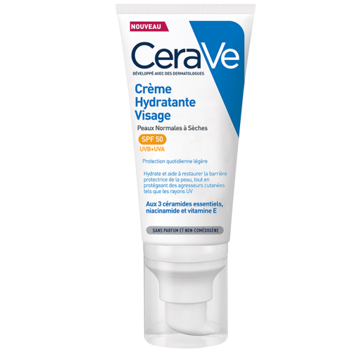 CERAVE HYDRATANTE VISAGE 52ML (SPF 50)