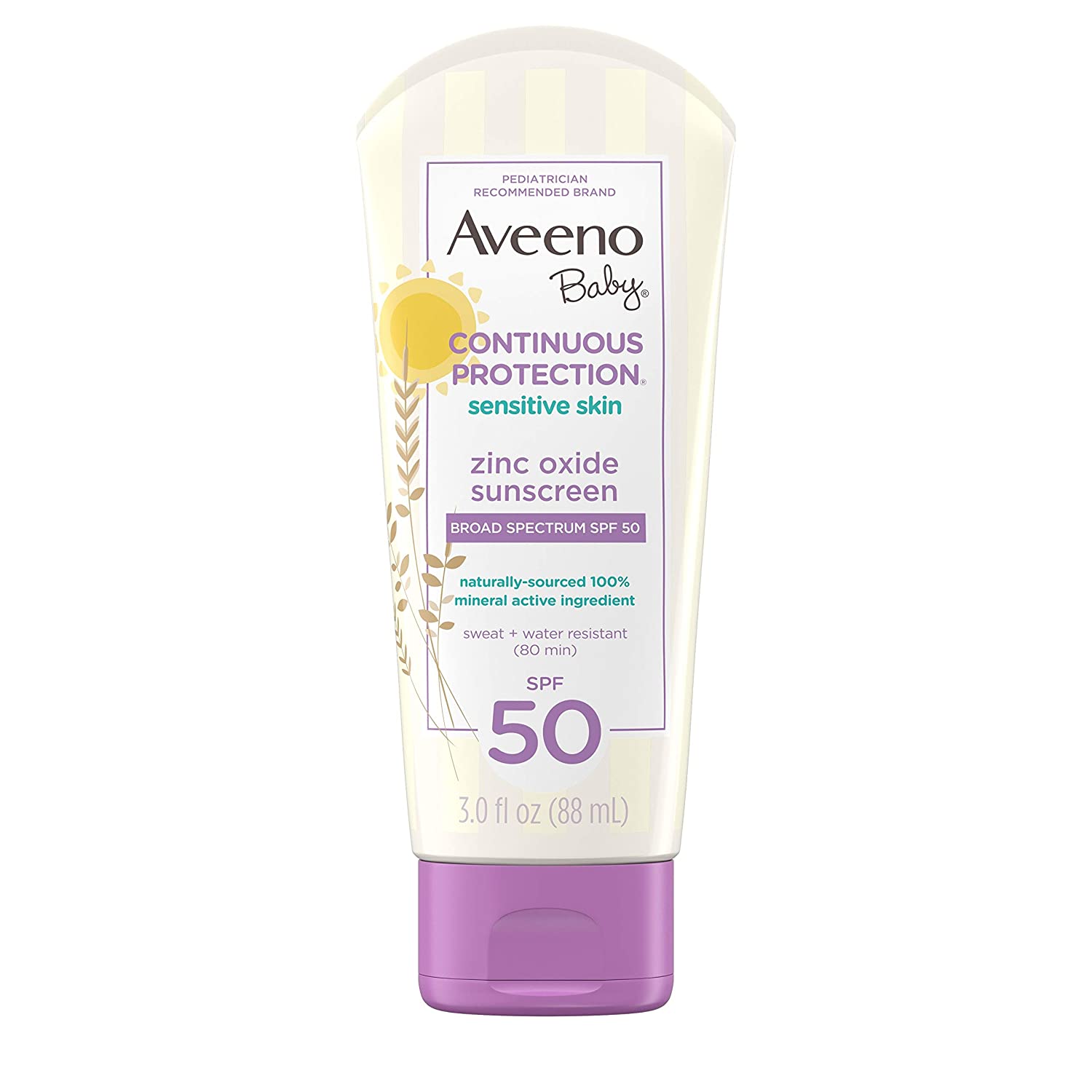 AVEENO BABY SUN BLOCK  SPF 50 88ML