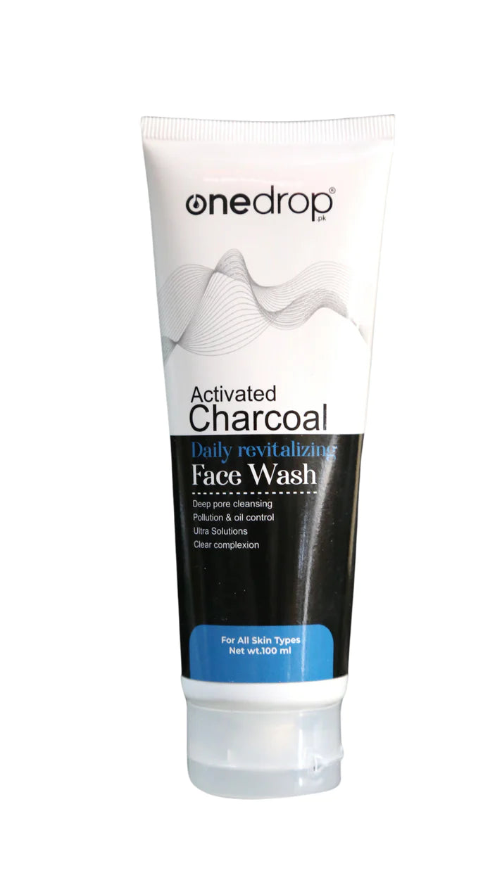 ONE DROP CHARCOAL FACE WASH 100ML