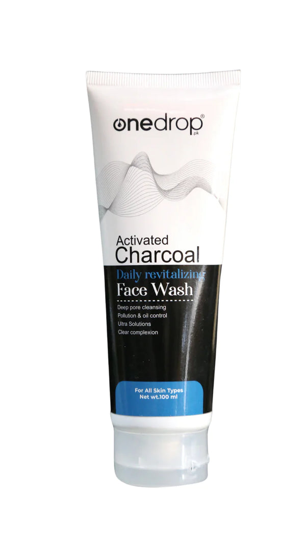 ONE DROP CHARCOAL FACE WASH 100ML