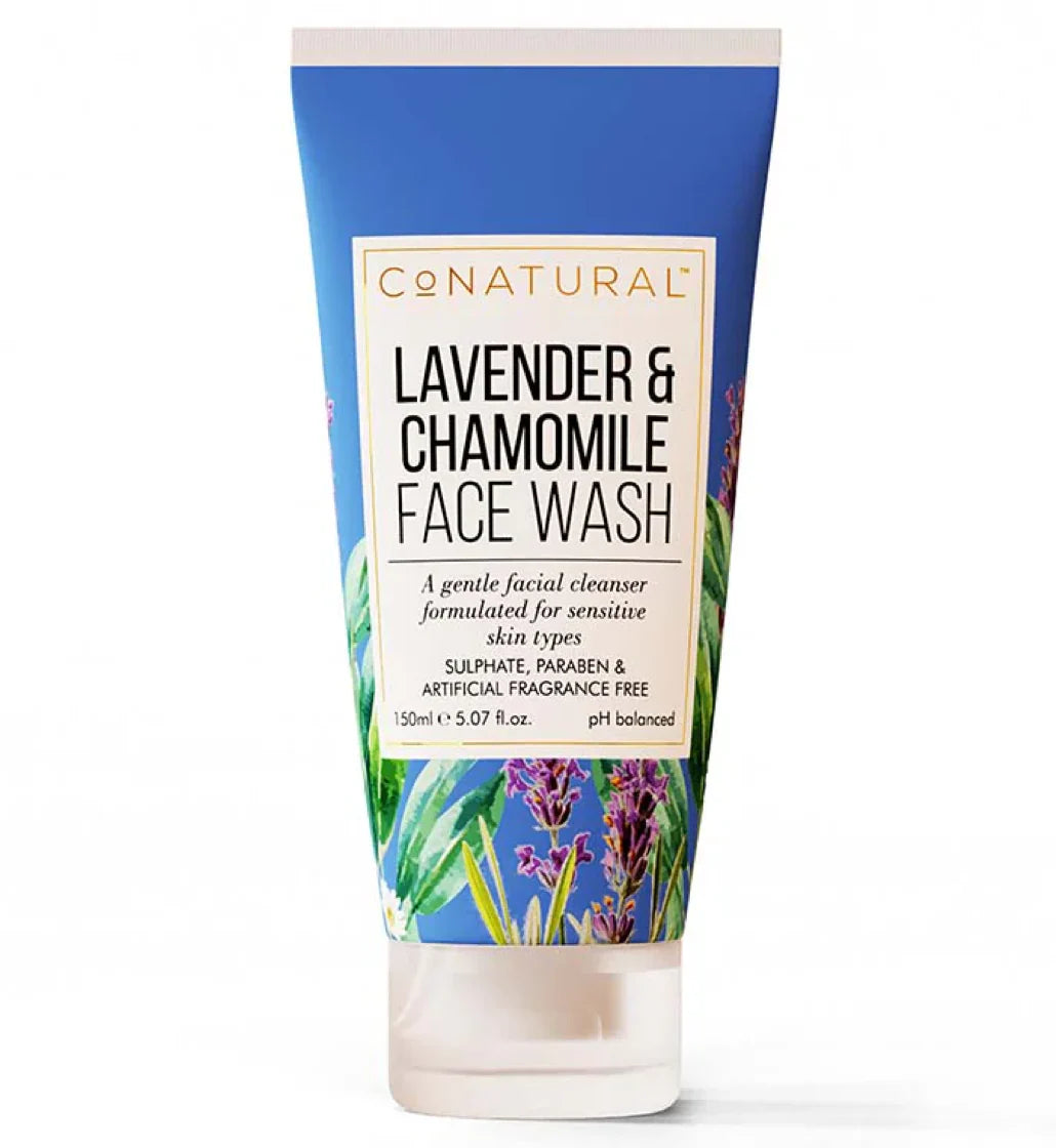 CONATURAL LAV FACE WASH 150G