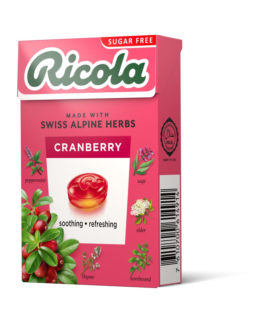 RICOLA CRANBERRY 40G