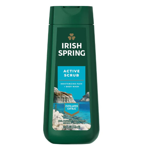 IRISH SPRING F+BODY WASH 591ML (ACTIVE-S)
