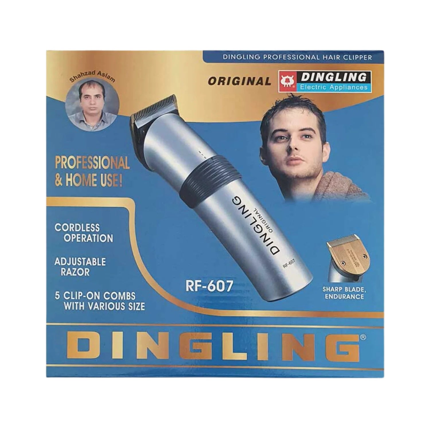 DINGLING HAIR CLIPPER (RF 607 PRO)