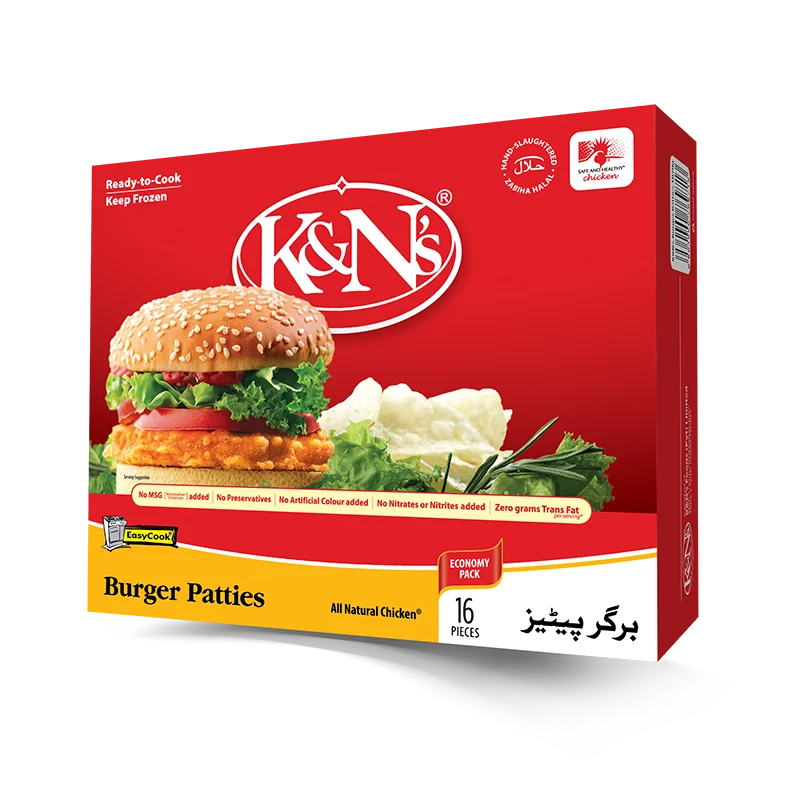 K-NS BURGER PATTIES E.P
