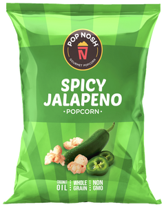 POP NOSH SPICY JALAPENO POPCORN 20G