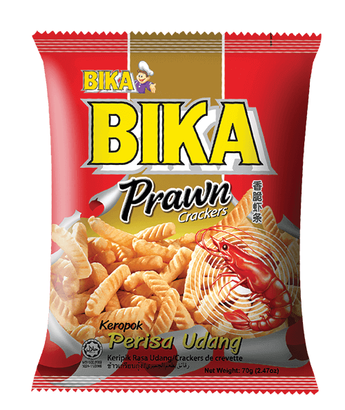 BIKA SNACK 60G (PRAWN)
