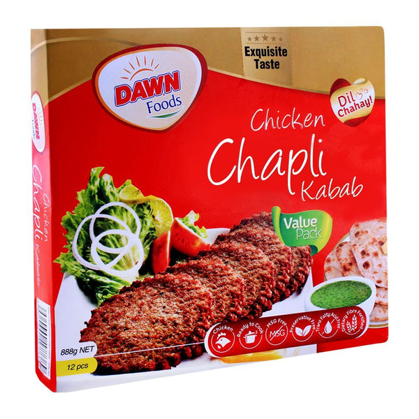 DAWN CHICKEN CHAPLI KABAB 888G (ECO)