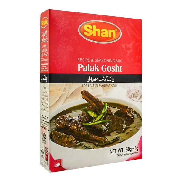 SHAN PALAK GOSHT MASALA 50G