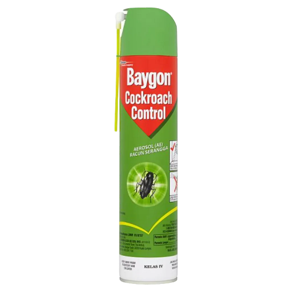 BAYGON INSECT KILLER 600ML (GREEN TEA)