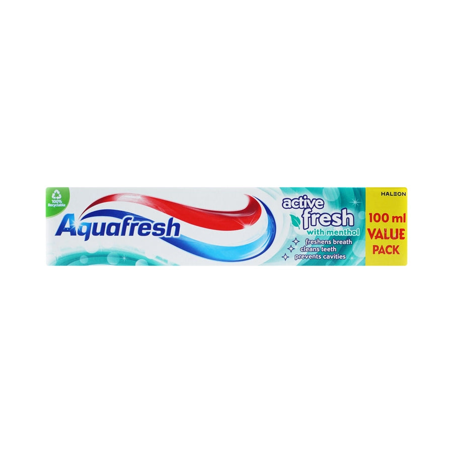 AQUAFRESH MENTHOL TOOTH PASTE 100ML