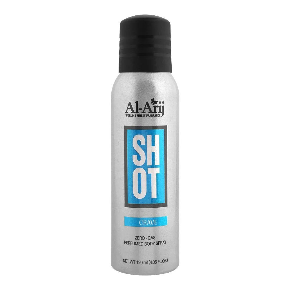 AL-ARIJ SHOT B-SPRAY 120ML (CRAVE)