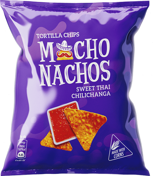 MACHO NACHOS 100G (SWEET THAI)