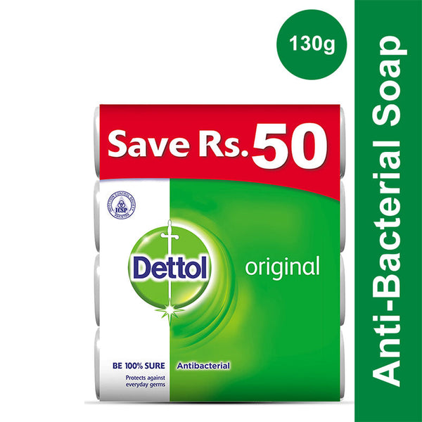 DETTOL SOAP 130G*4