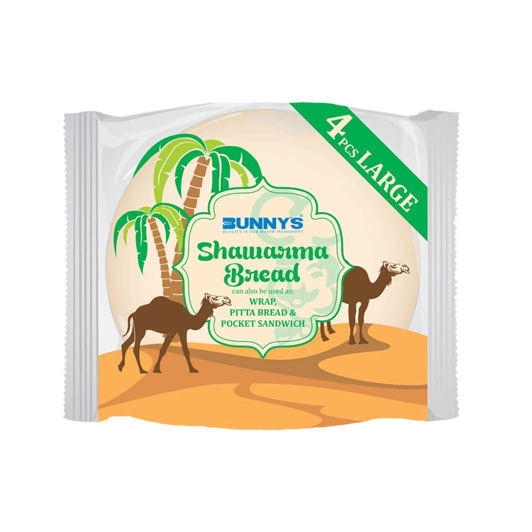 BUNNY PITTA BREAD1X4