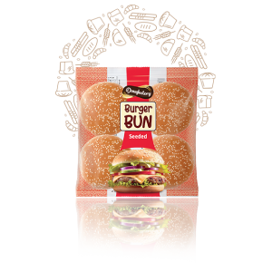 DOUGHSTORY BURGER BUN SEEDED 1X2