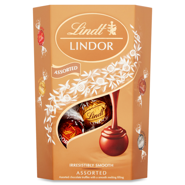 LINDT LINDOR ASSORTED BALLS 200G