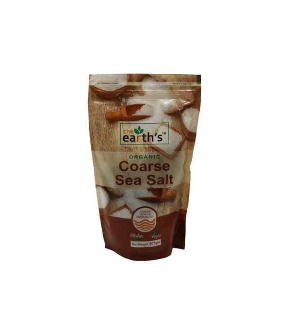 EARTHS COARSE SEA SALT 800G