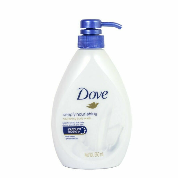 DOVE BODY WASH 550ML (DEEPLY NOURISHING)
