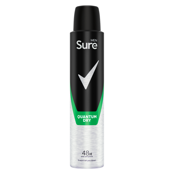 SURE BODY SPRAY 200ML (QUANTUM)