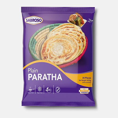 SABROSO PLAIN PARATHA 20S