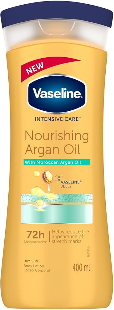 VASELINE BODY LOTION 400ML (ARGAN OIL)