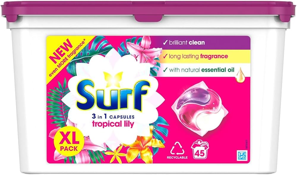 SURF 3IN1 CAP (TROPICAL LILY) XL PACK 45S