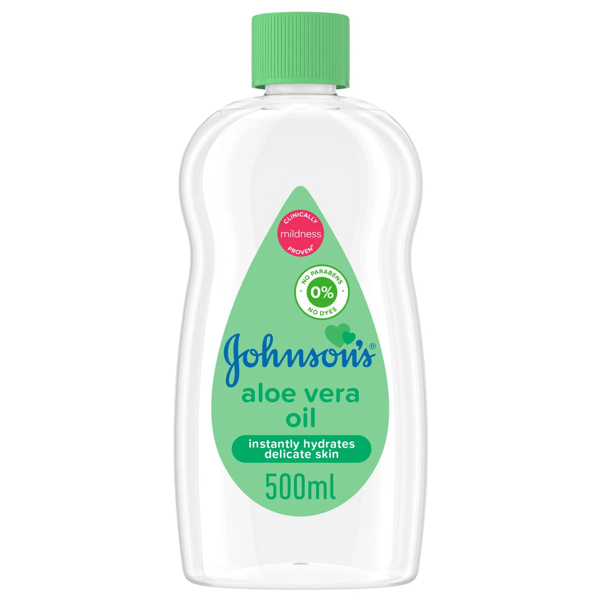 JOHNSONS BABY OIL 500ML (ALOEVERA)