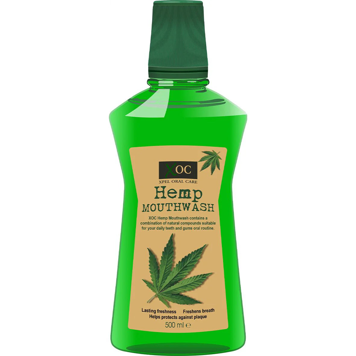 XOC HEMP MOUTHWASH 500ML