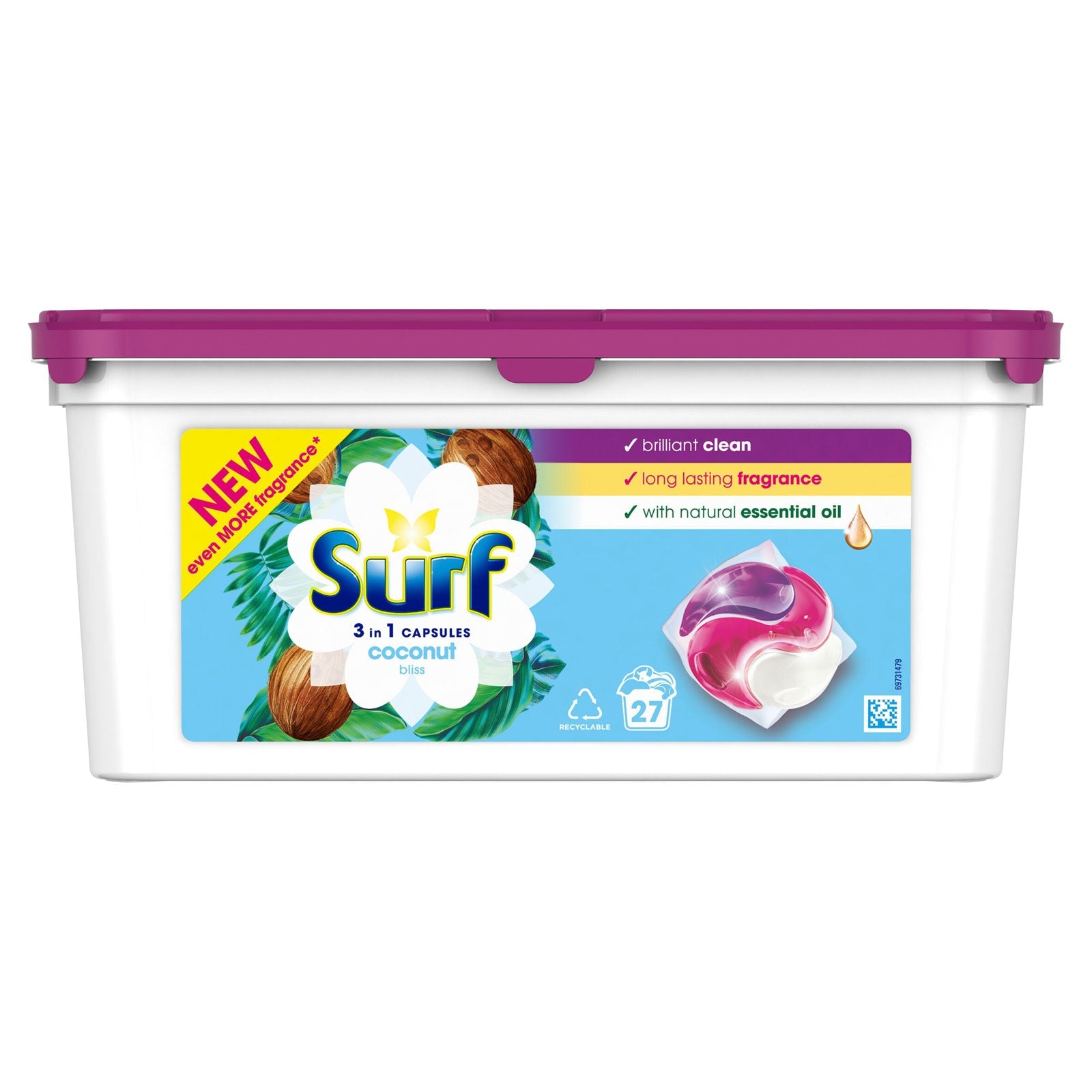 SURF 3IN1 CAP (COCONUT BLISS) 27S