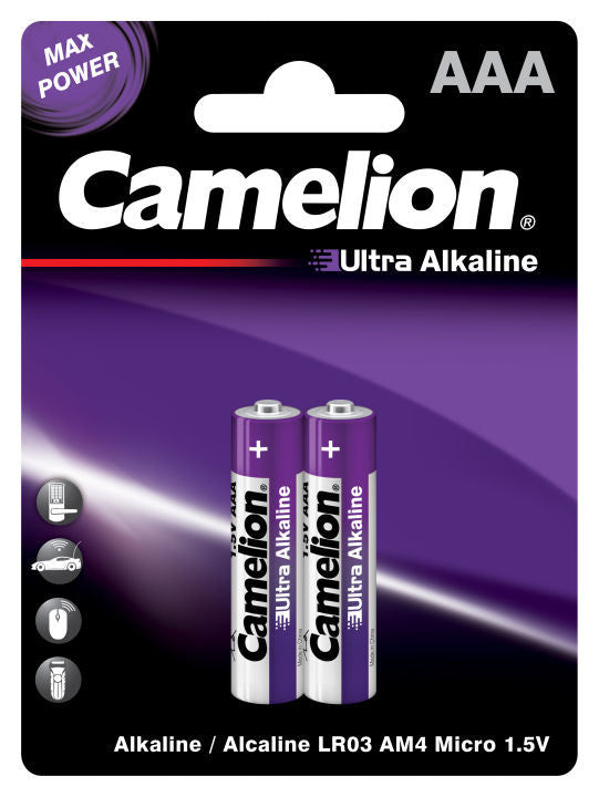 CAMELION ULTRA ALKALINE AAA2