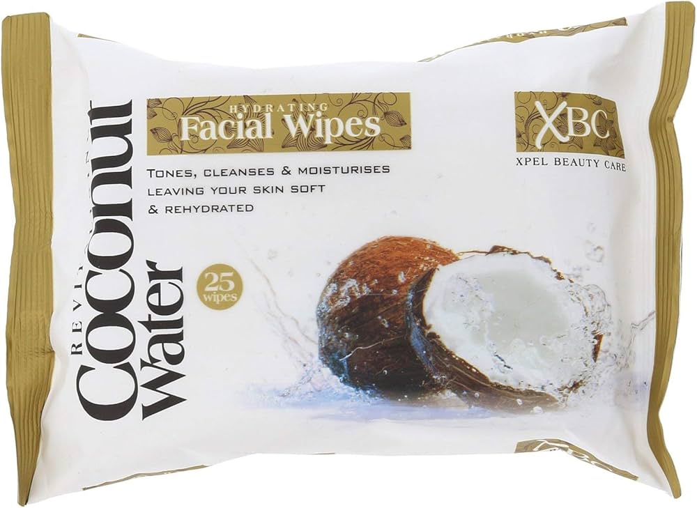 COCONUT WATER WIPES 25S