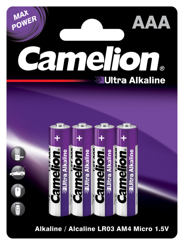 CAMELION ULTRA ALKALINE AAA4