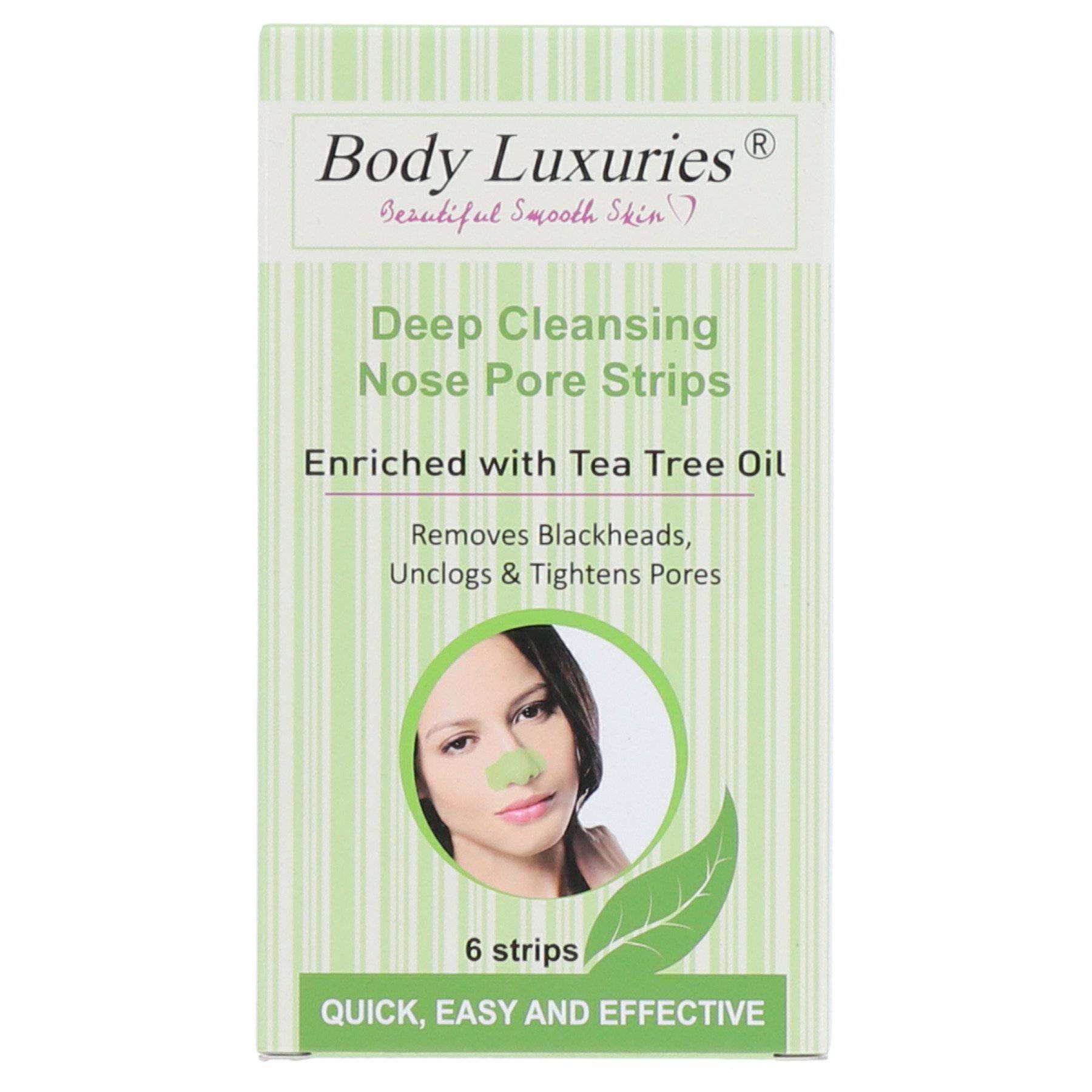 BODY LUXURIES NOSE STRIPS 6S